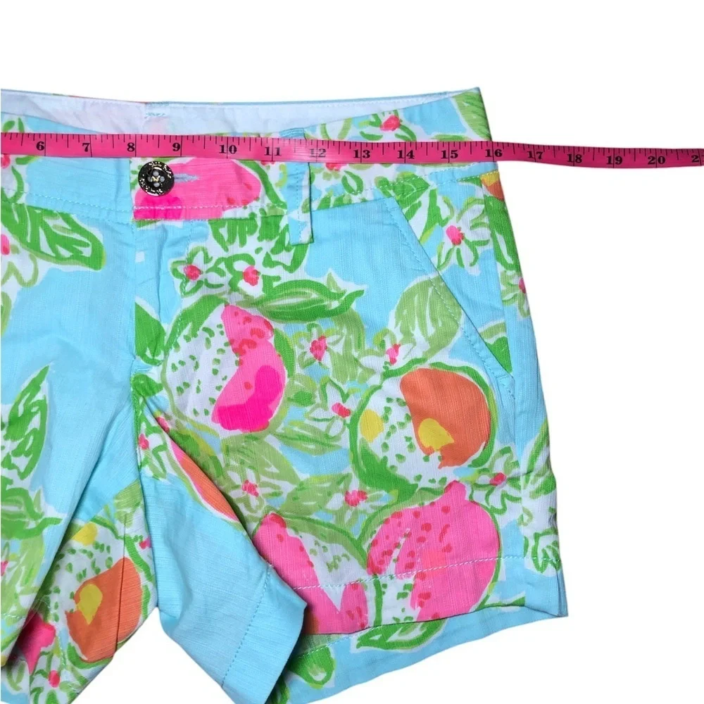 Lilly Pulitzer Callahan Shorts Its Always Summer Somewhere Multicolor size 2